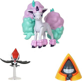 Pokemon Battle Figure Set Pikipek + Galarian Ponyta + Snorunt 3 - Pack - Colorland Toys